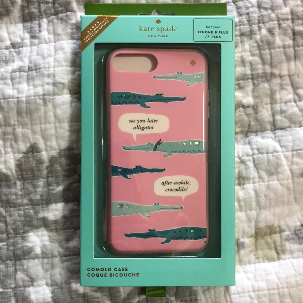 Alligator Kate Spade iPhone 7+ and 8+ Case